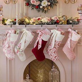 LoveShackFancy Stockings | Pottery Barn Teen