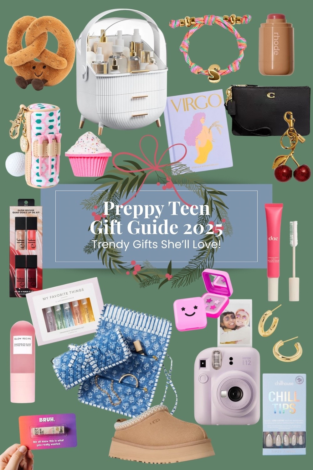 🎀 Preppy Teen Gift Guide 2025 | Trendy Gifts for Every Stylish Girl

If you’re shopping for a preppy teen, this guide has you covered with everything a stylish teen or tween will love! From cozy UGGs and cute gold hoops to a pretzel Jellycat, Coach wristlet, and the prettiest bath and beauty sets — every piece feels current, classic, and giftable.

Think timeless meets trendy: instant cameras, zodiac books, personalized bracelets, and everyday beauty essentials. Whether you’re looking for Christmas gifts, birthday surprises, or “just because” ideas, these preppy finds are the perfect mix of cute and practical.

Each product is something teens are loving this year — a mix of cozy comfort, self-care, and aesthetic accessories that fit their vibe.

Shop all my Preppy Teen Gift Picks below 💕
#PreppyTeenGiftGuide #PreppyGifts #TeenGiftIdeas #GiftsForHer #TeenGirlGifts #PreppyStyle #HolidayGiftGuide #GiftGuide2025 #ChristmasGiftGuide #LTKGiftGuide #LTKHoliday #LTKTeen #UGG #Coach #Jellycat #BeautyGifts


#LTKHoliday #LTKGiftGuide #LTKKids