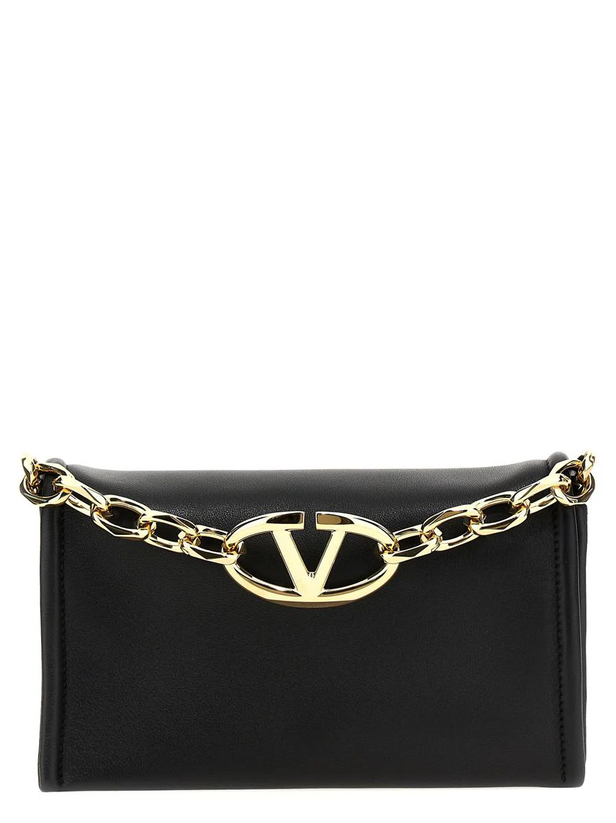 Valentino Garavani Valentino Garavani 'Vlogo Chain' Clutch Bag | Baltini