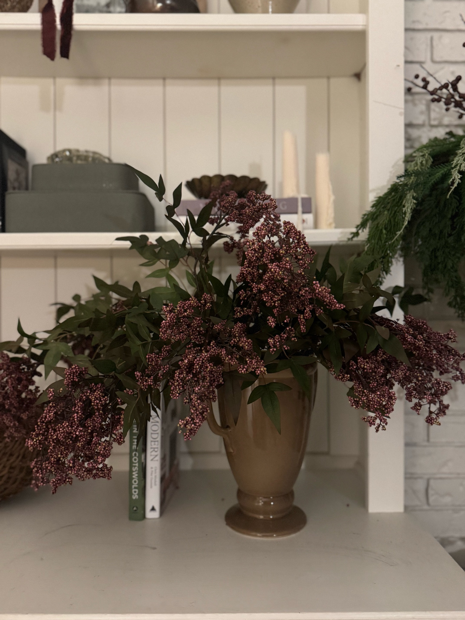 Holiday decor
Vase and berry stems in my living room 

#LTKHome #LTKSeasonal #LTKHoliday