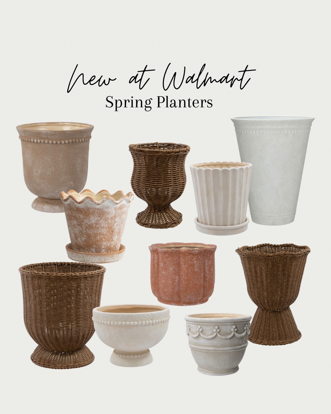 So many good, new spring planters at Walmart! So affordable too! 

#LTKSeasonal #LTKHome