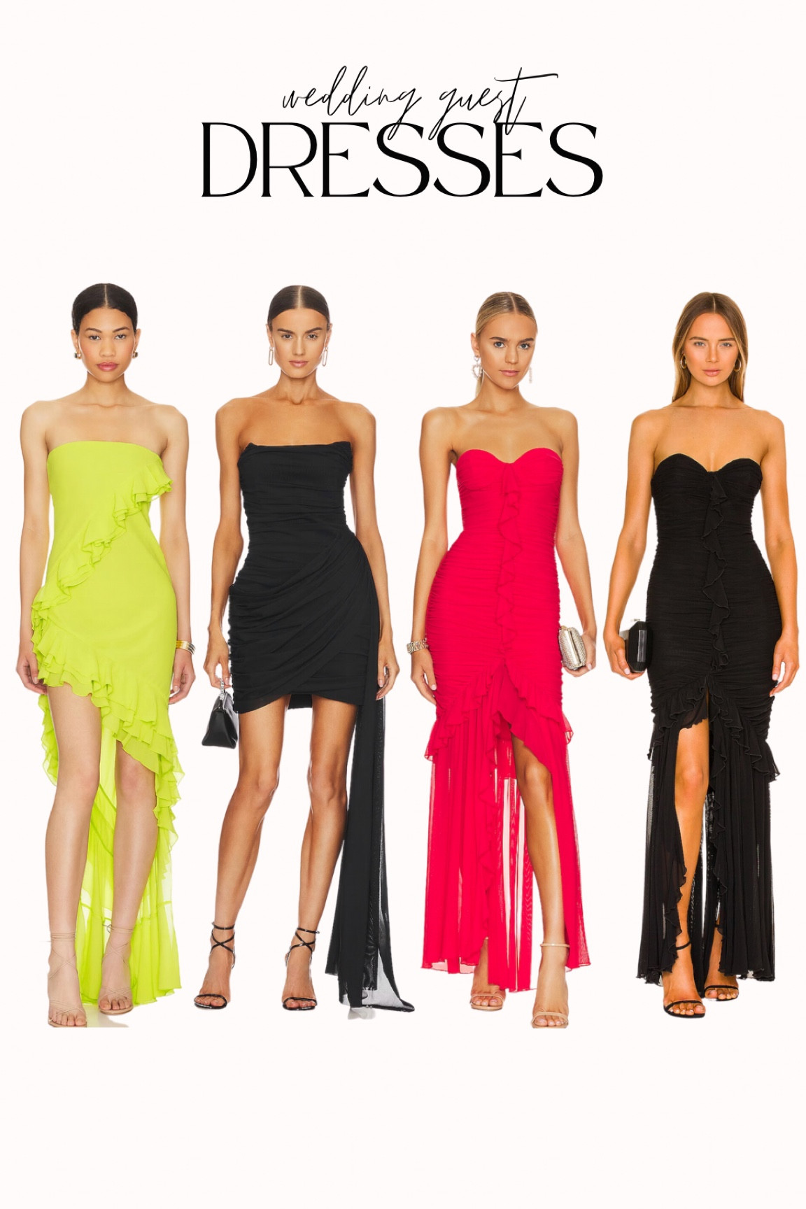 Wedding guest dresses 🖤

#LTKFind #LTKSeasonal #LTKwedding