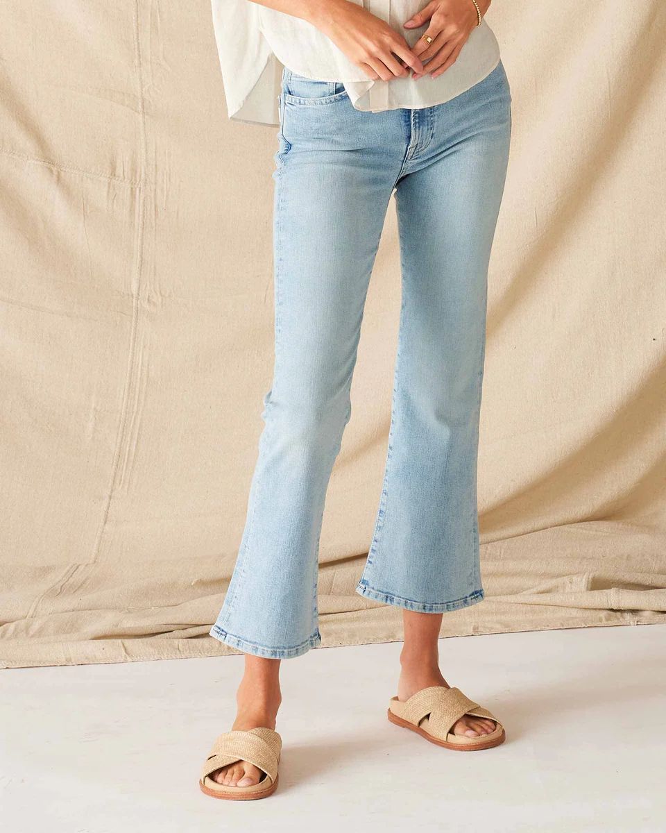 Nomad Cropped Mini Boot Jean | MERSEA