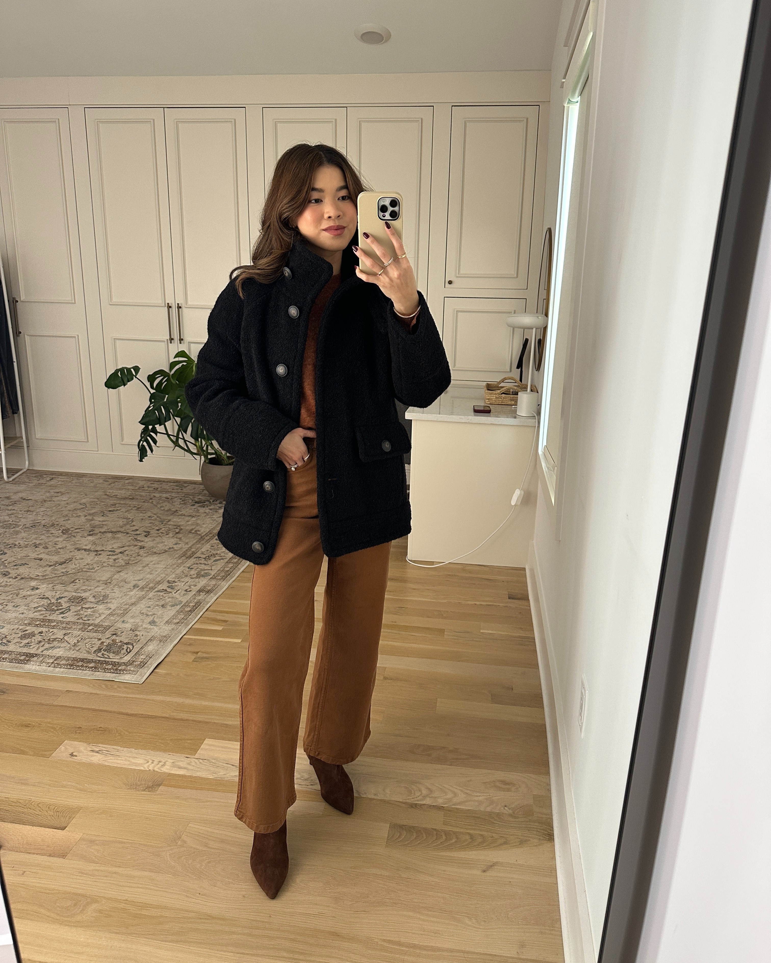 Sizing info: jacket size 2, jeans size 2 in Middle Grey, sweater size XS! petite fashion, get dressed with me, outfit inspiration, ootd, nashville outfit, Nashville influencer, petite style, vacation style, casual outfits, mom style, petite pants, winter dress, winter outfit, winter pants, winter outfit inpso, winter outfit idea, winter top, winter style, winter sweater, cozy sweater, cold weather sweater, cold weather outfit, winter bag, winter purse, sezane pants, le crop, winter jacket, winter coat, warm coat, sezane jacket, sezane 

 

#LTKHoliday #LTKSeasonal #LTKPetite