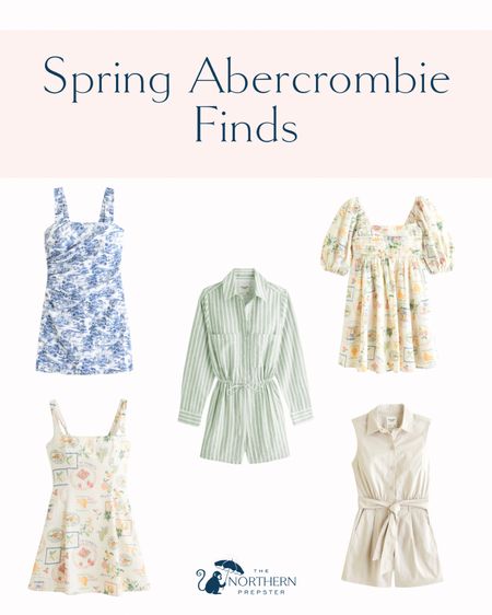 Spring finds from Abercrombie! Try ons coming soon - including long sized dresses!

#LTKSeasonal #LTKtravel #LTKfindsunder100