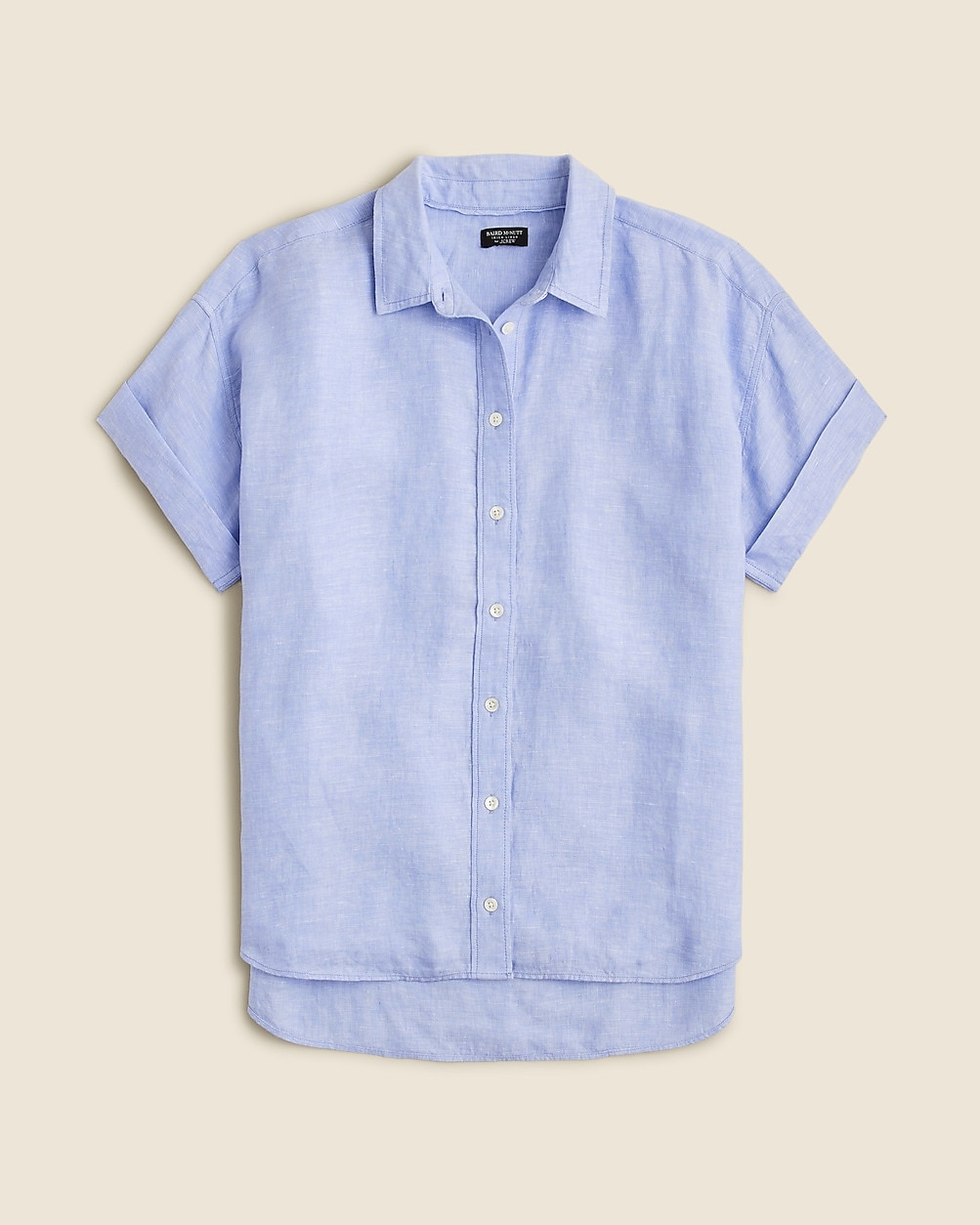 Capitaine shirt in Baird McNutt Irish linen | J. Crew US