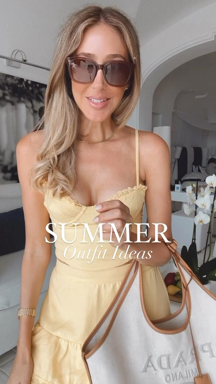 Summer outfit ideas! Comfortable and casual chic sets. Everything runs true to size, I am wearing a size small.



#LTKSeasonal #LTKOver40 #LTKStyleTip