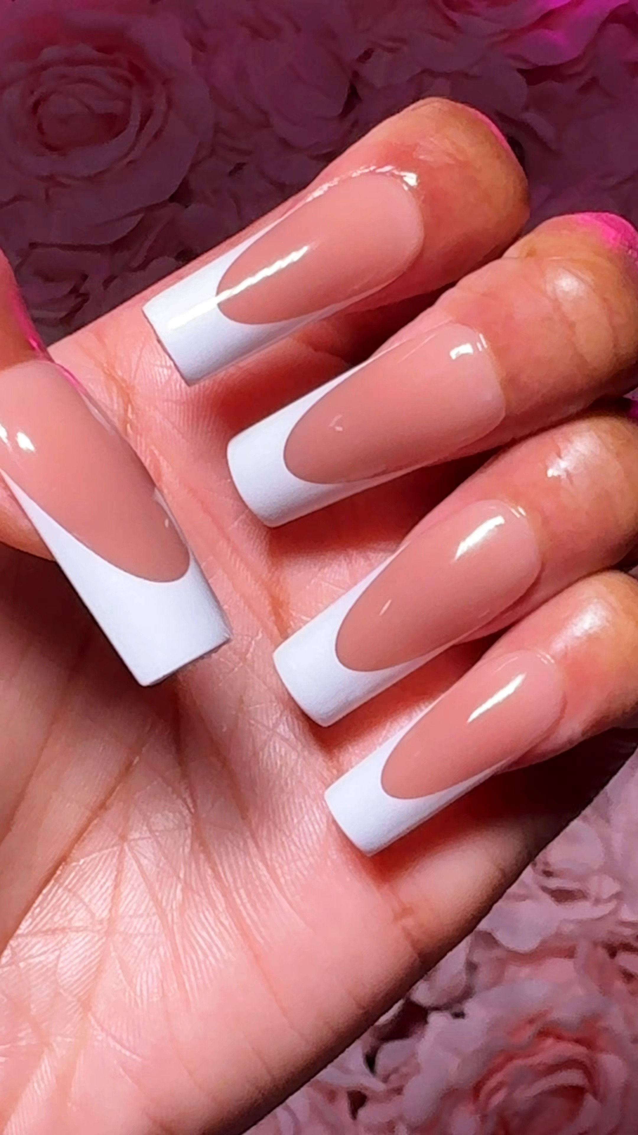 I feel like making my own press on nails at home is the closest I’m ever gonna get to those $25 salon nail sets from back in the day 😂💅🏾✨.

I’m wearing the brown base extra long French tip square nails by BTArtBox, and I feel like this will be my new signature French tip style 😍.

I love how the brown base complements, my skin tone and the longer length gives them a sexy yet classy feel. 

I briefly compared these nails to the long version with the nude base that I normally wear, and you can definitely see the difference! 

#LTKFindsUnder50 #LTKBeauty #LTKWatchNow