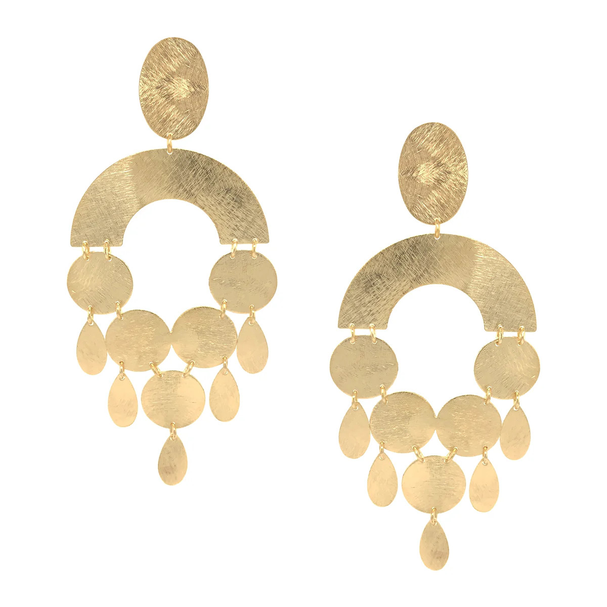 Geometric Chandelier Earrings | Jennifer Miller Jewelry