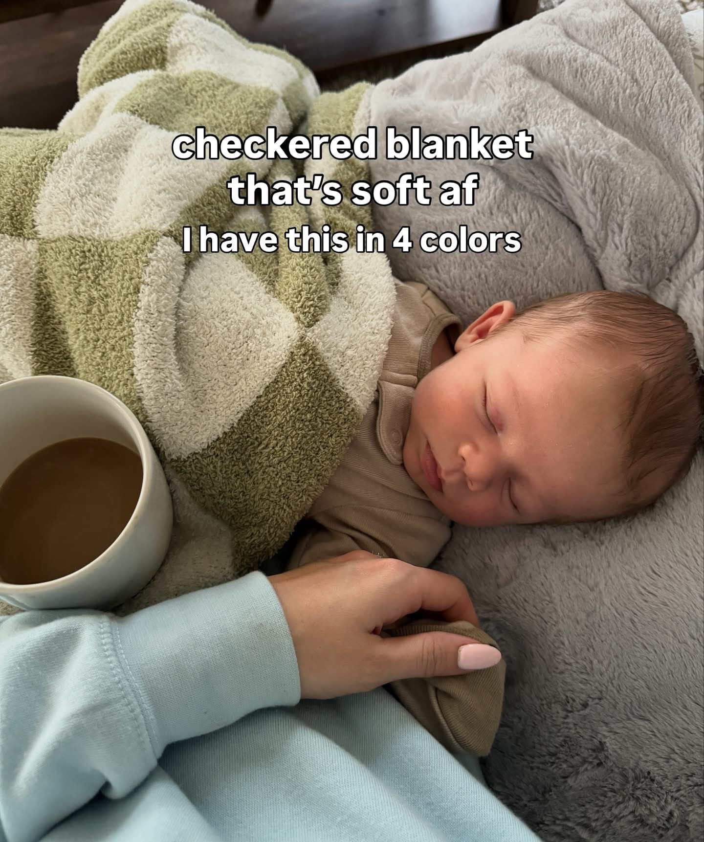 Favorite Amazon checkered blanket that I have in 4 colors! 

#LTKFamily #LTKBaby #LTKHome