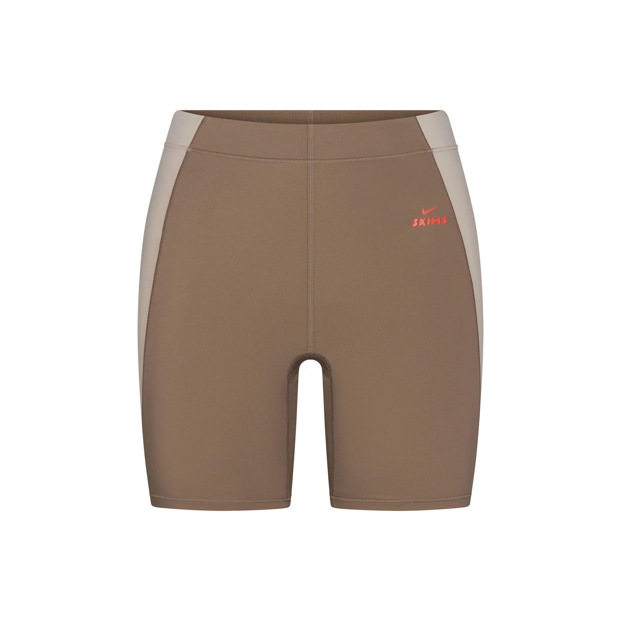 NikeSKIMS SHINE 5" BIKER SHORT | TRUFFLE AND STONE | SKIMS (US)