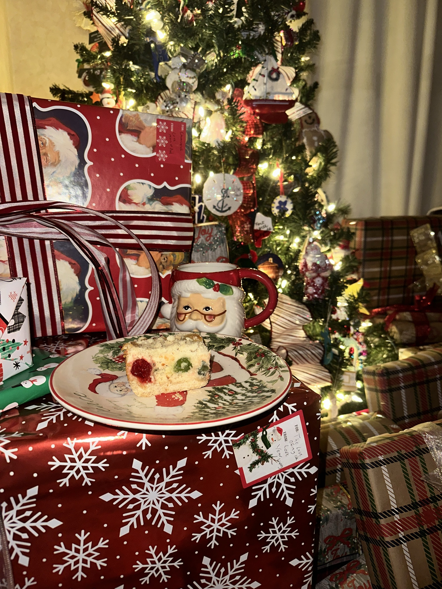 Nothing like a cozy evening by the tree eating some merry cherry cheesecake bars. 

#LTKHoliday #LTKPetite #LTKSeasonal