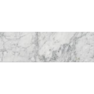 MSI Arabescato Carrara 4 in. x 12 in. Honed Marble Floor and Wall Tile (5 sq. ft./Case) TARACAR41... | The Home Depot