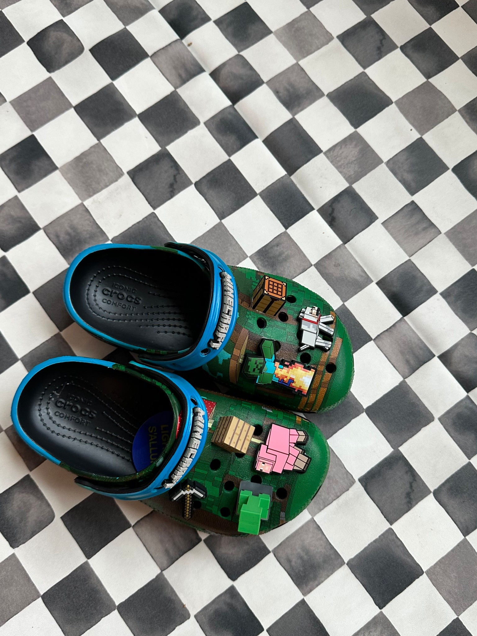 Minecraft toddler crocs 💚

#LTKStyleTip #LTKKids #LTKFamily