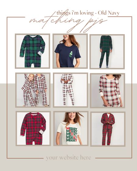loving these matching holiday jammies from old navy! so cute and so affordable 

holiday pajamas, family pajamas, matching pajamas, matching outfits, family outfit, family photo outfit 

#LTKSeasonal #LTKfamily #LTKHoliday