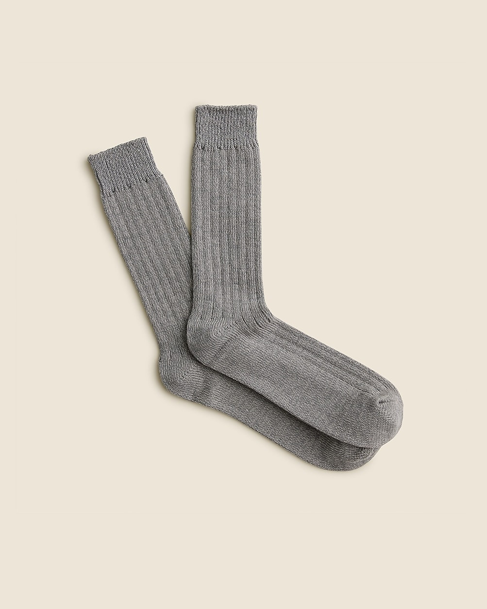 Ribbed cotton-blend socks | J. Crew US
