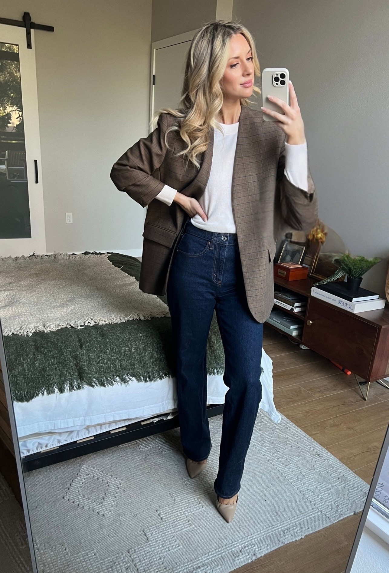 Oversized blazer wearing size XS 

#sandro 

#LTKWorkwear