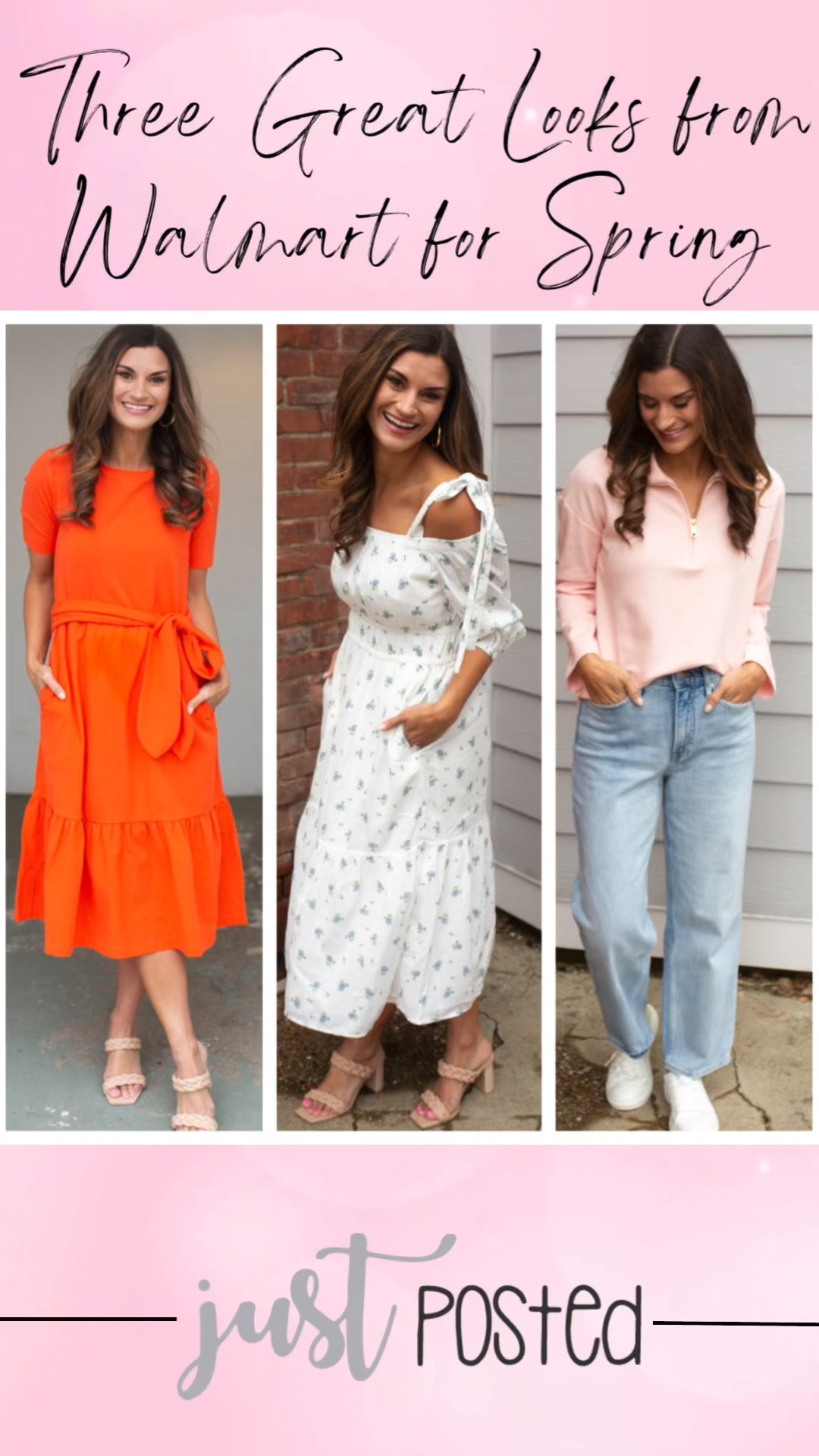 Great looks for spring from @walmartfashion #ad #walmartfashion #freeassembly 

#LTKstyletip #LTKunder100 #LTKunder50
