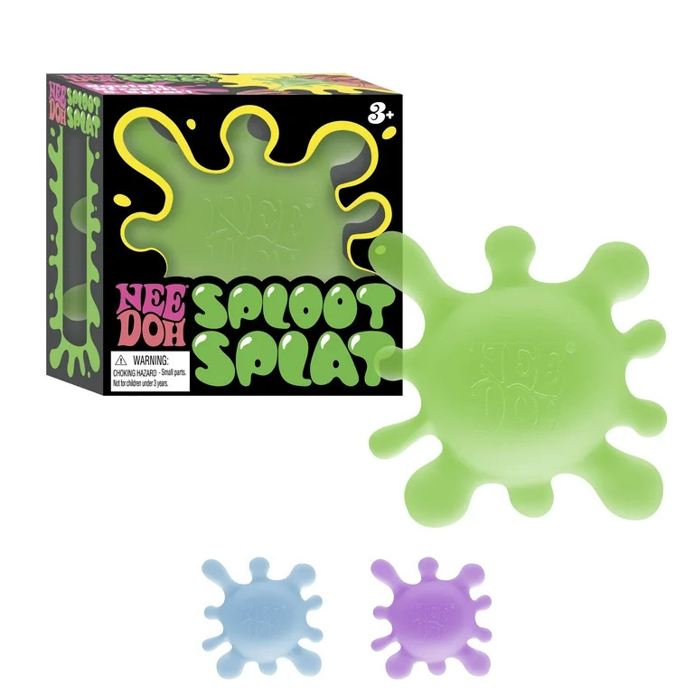 NeeDoh Sploot Splat, Novelty Fidget Toy, (1 Piece, Color May Vary), Children Ages 3+ | Walmart (US)