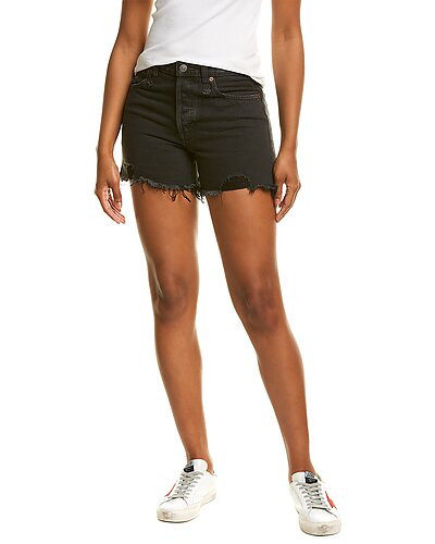 Free People Makai Grey Cut Off Short | Gilt