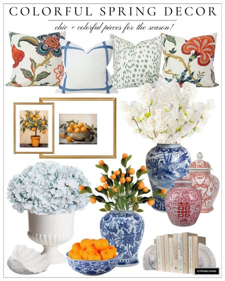 Colorful spring home decor for our living room, kitchen, dining room and entryway!

#LTKstyletip #LTKSeasonal #LTKhome