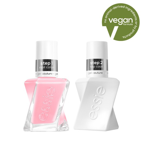 essie Gel Couture Long-lasting Mani Kit, 8-free Vegan, Nail Polish and Top Coat, inside scoop + t... | CVS