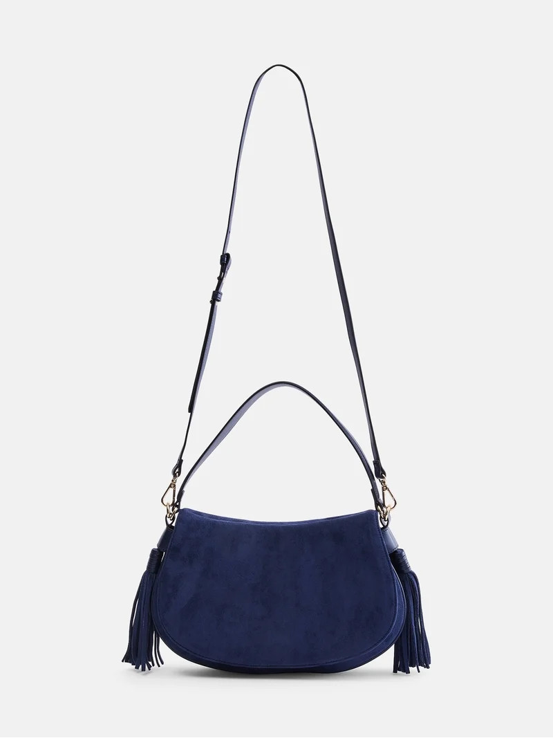 Scenario Women's Saddle Bag, Navy | Walmart (US)