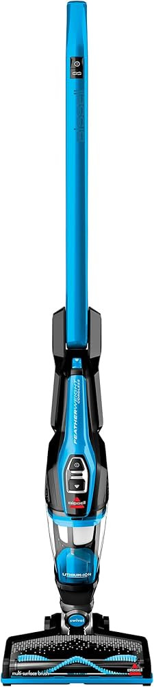 Bissell, 3061 Featherweight Cordless Stick Vacuum, Self-Standing, Electric Blue, Black | Amazon (US)