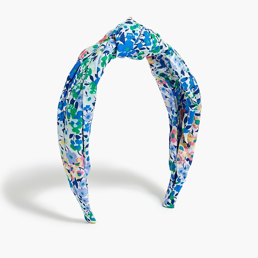 Factory: Printed Knot Headband For Women | J.Crew Factory