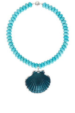 Julietta Azul Necklace in Blue from Revolve.com | Revolve Clothing (Global)