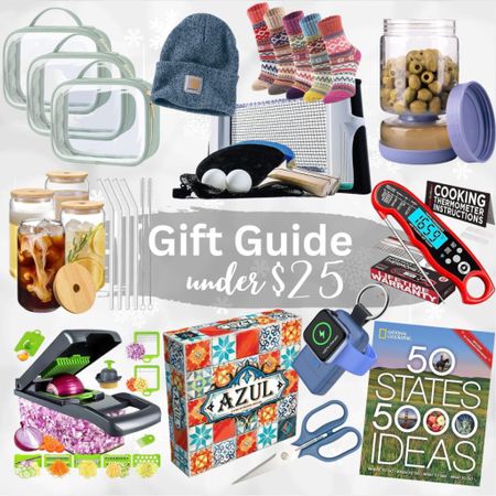 Need a gift for under that $25 mark? Here’s our gift guide that can work for almost anyone. Great for treating yourself, a birthday gift, or for the host or hostess    #treatyourself

#LTKGiftGuide #LTKfindsunder50