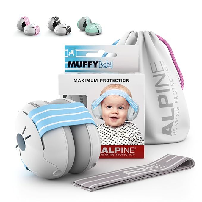 Alpine Muffy Baby Ear Protection for Babies and Toddlers up to 36 Months - CE & ANSI Certified - ... | Amazon (US)