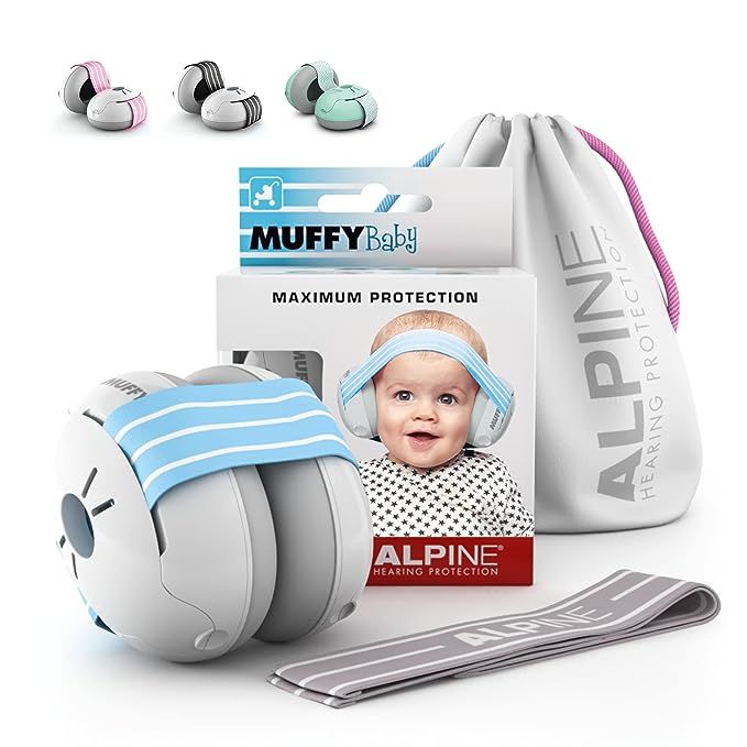 Alpine Muffy Baby Ear Protection for Babies and Toddlers up to 36 Months – Noise Reduction Earm... | Amazon (US)