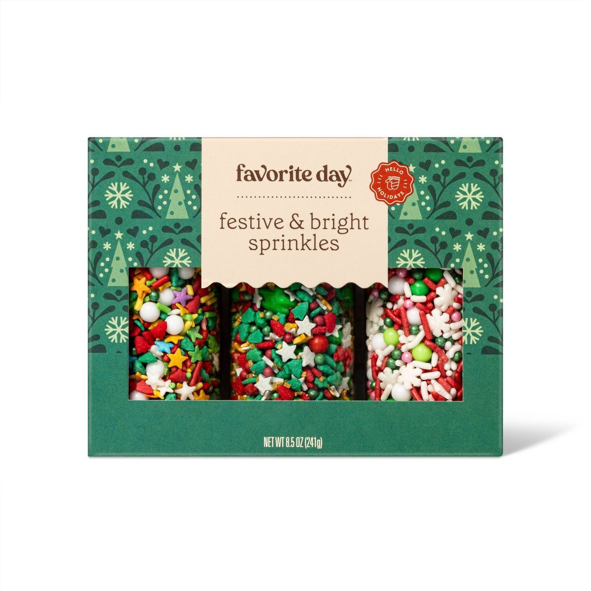 Holiday Festive & Bright Holiday Sprinkles - 8.5oz - Favorite Day™ | Target