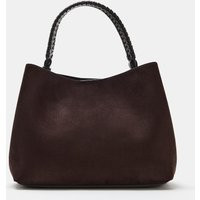 Zara - Mini Braided Bag - Brown - One Size Only - Woman | Zara US