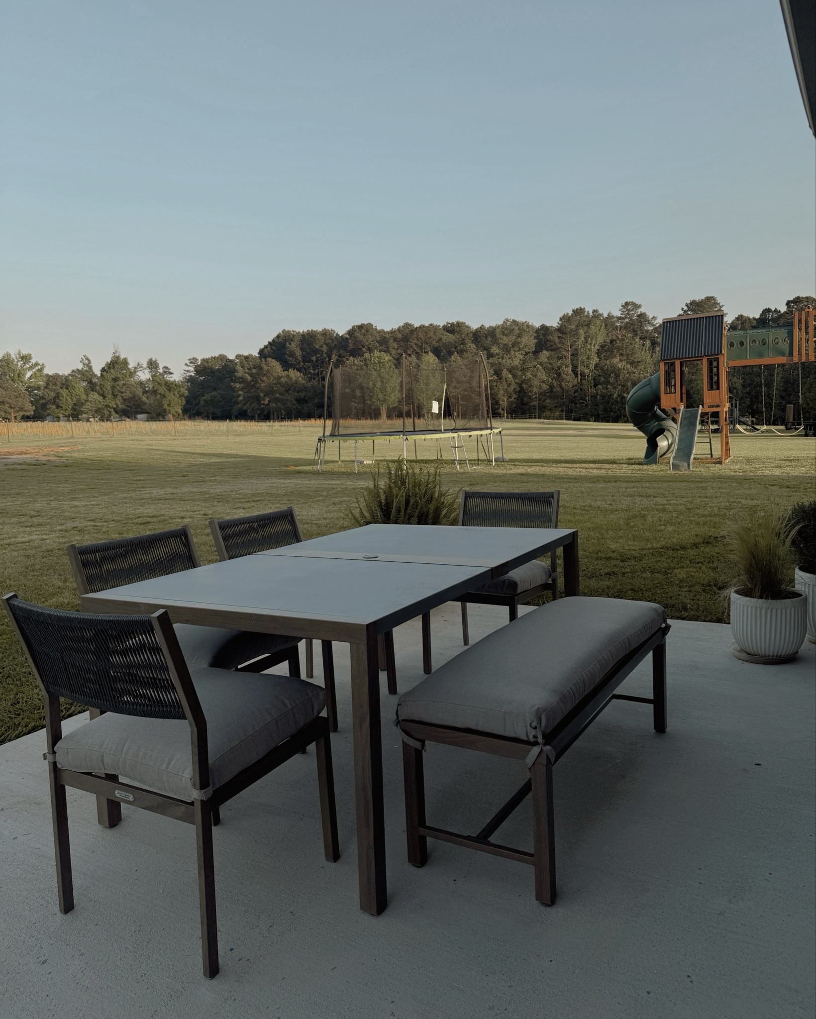 I’ve had this outdoor dining set saved in my cart for months and finally pulled the trigger - it goes perfect with the viral BHG patio furniture from Walmart that we all love & I’m so impressed with the quality, especially for the price! #Walmart #BetterHomeGarden #BHG #OutdoorDining #PatioFurniture #OutdoorFurniture 

#LTKSeasonal #LTKHome