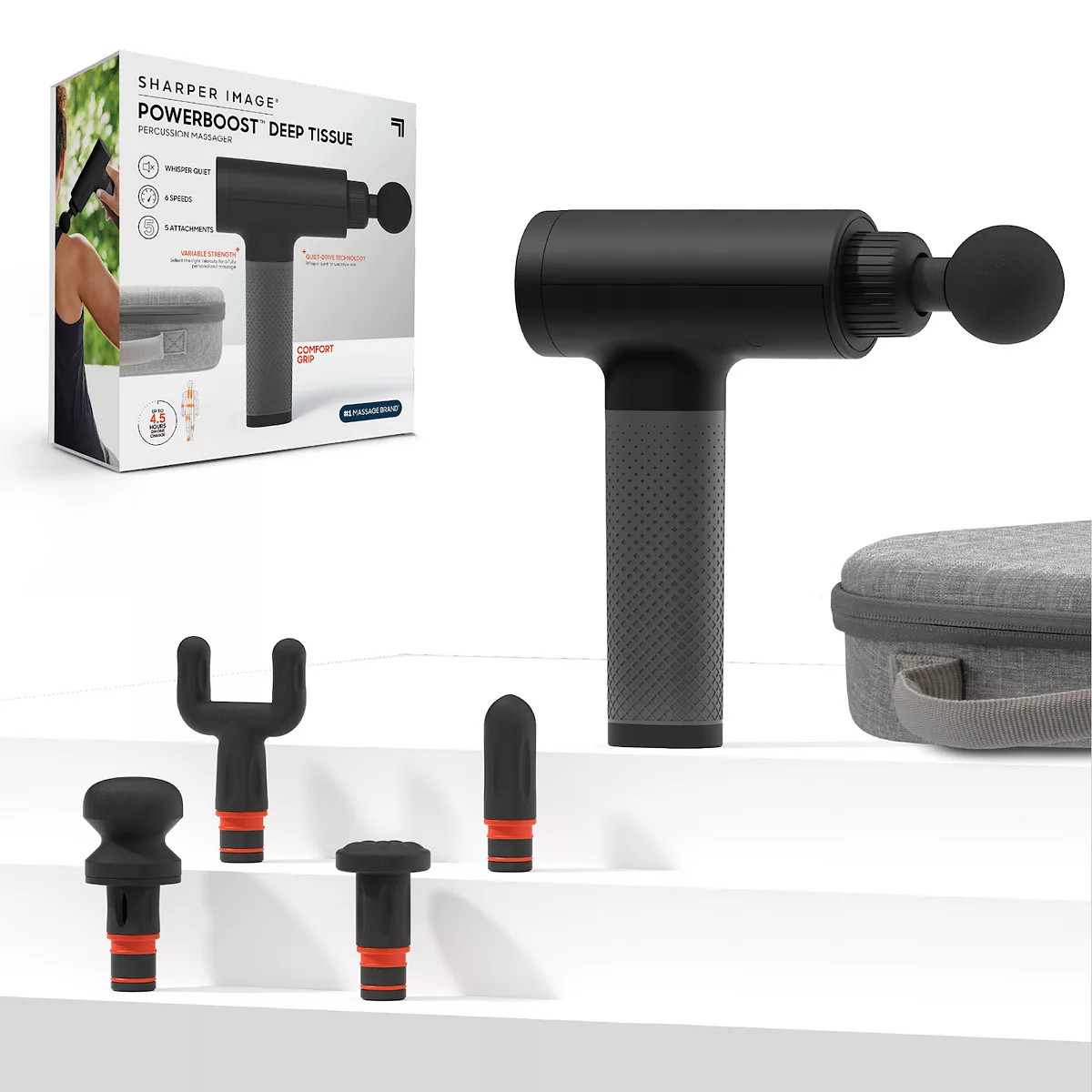 Sharper Image Powerboost® Deep Tissue Percussion Massager | Kohl's