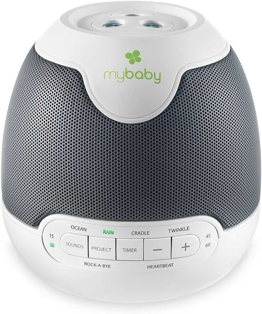 Homedics MyBaby SoundSpa Lullaby Sound Machine & Projector – Baby Sleep Machine Plays 6 Sounds ... | Amazon (US)