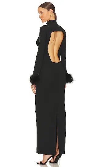 Noemi Maxi Dress in Black | Revolve Clothing (Global)