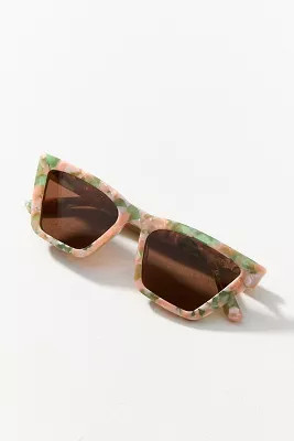 I-SEA x Anthropologie Rosey Polarized Sunglasses | Anthropologie (US)