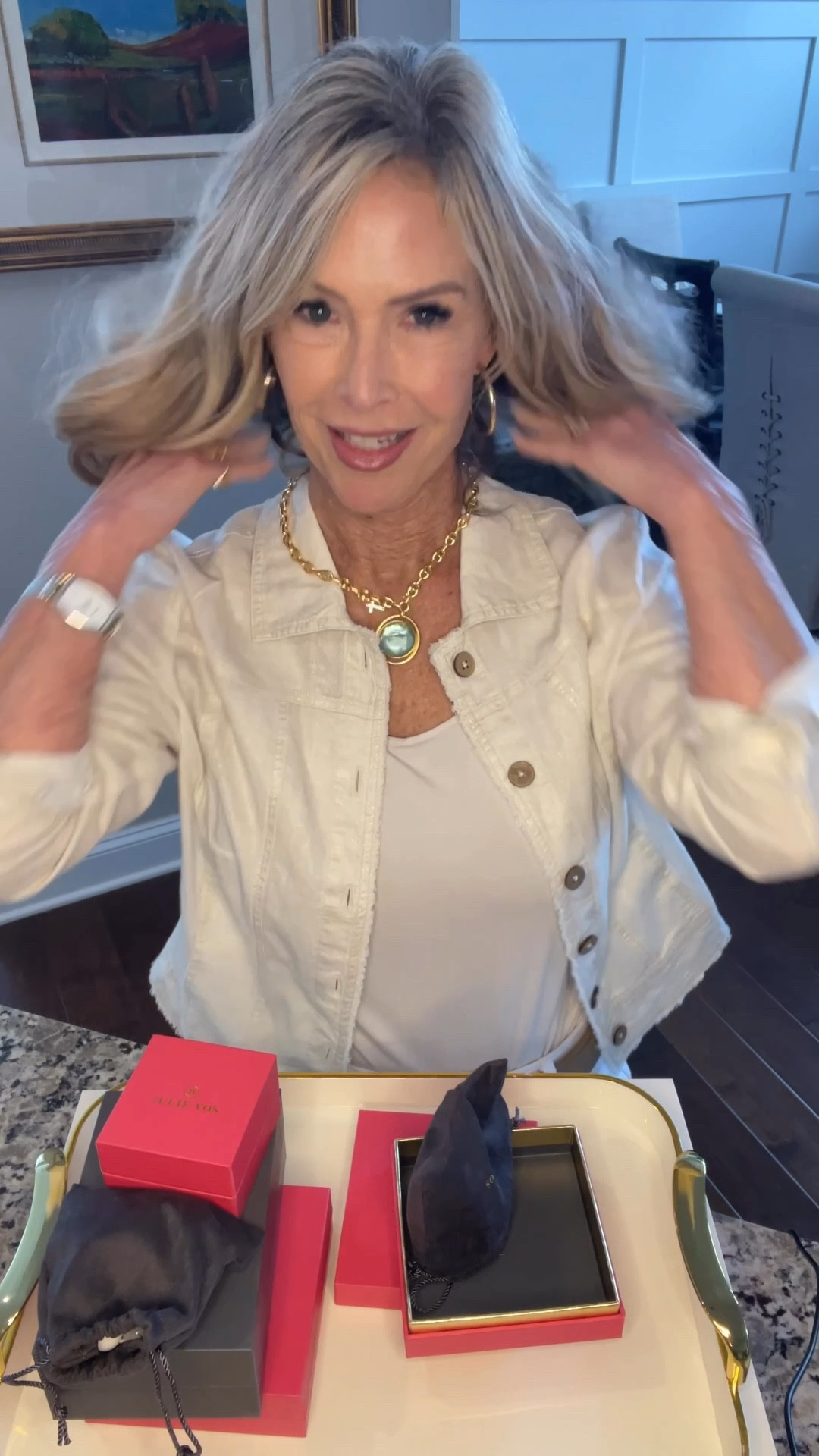 Sharing a few new beautiful pieces from Julie Vos jewelry. Gorgeous!!!!

#LTKSeasonal #LTKgrwm #LTKootd