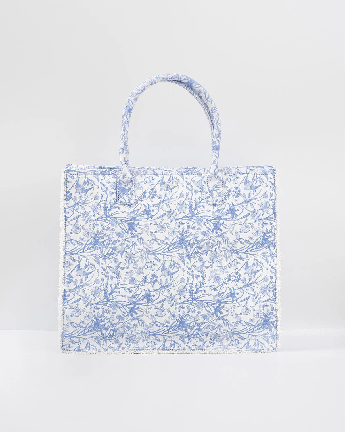 Bunny Blues Structured Tote | Fable England