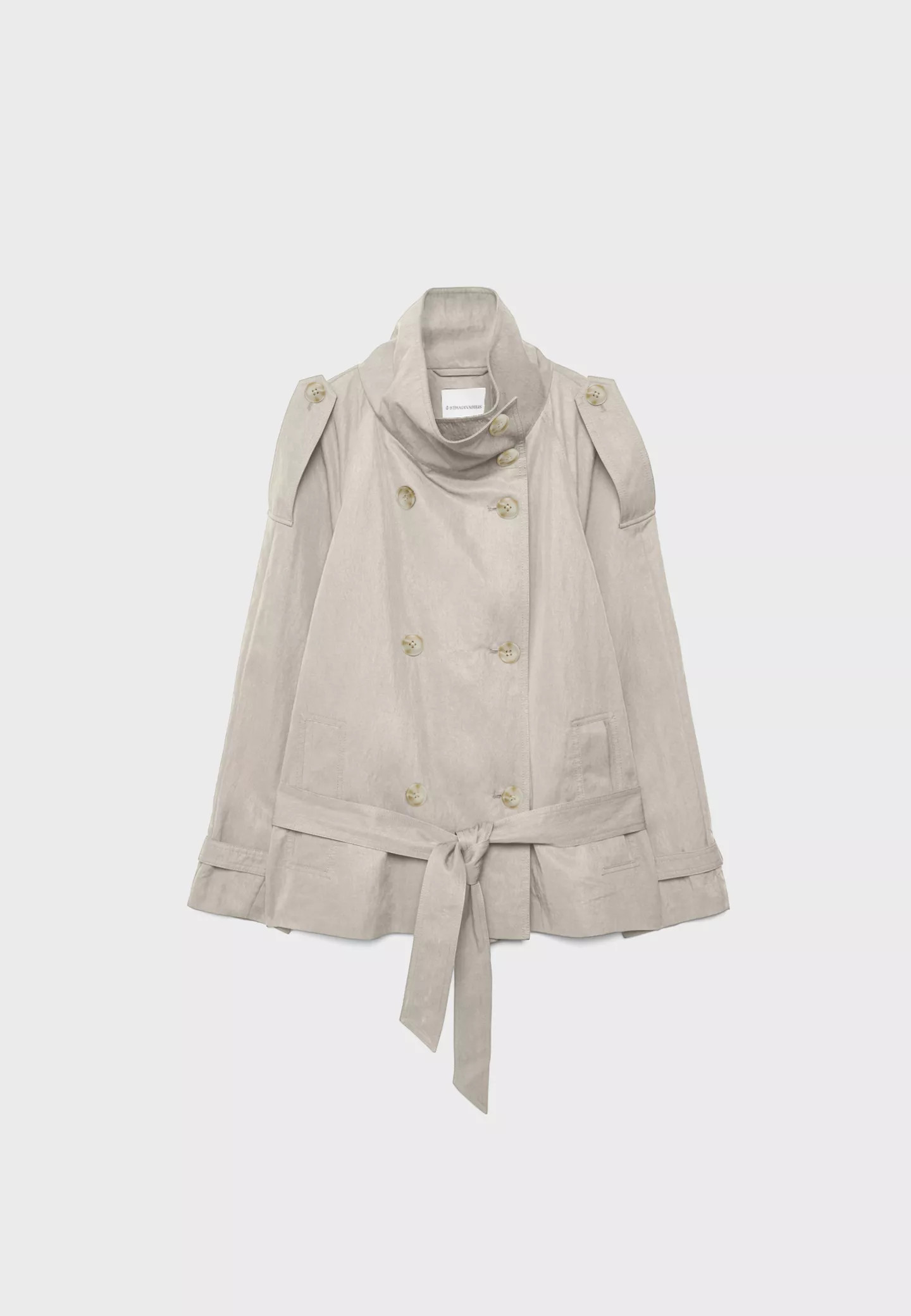 High-neck trench coat - Women's Stradimarket | Stradivarius United Kingdom | Stradivarius (UK)