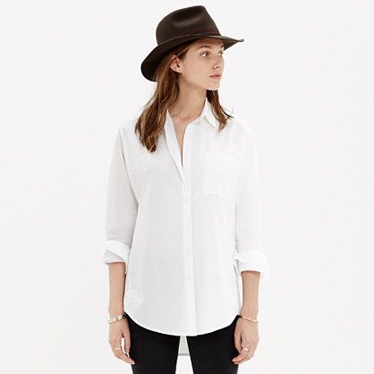 Oversized Button-Down Shirt | Madewell