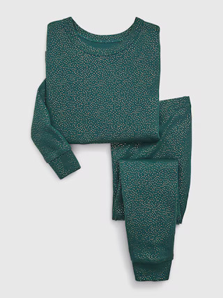 babyGap Organic Cotton Holiday PJ Set | Gap (US)