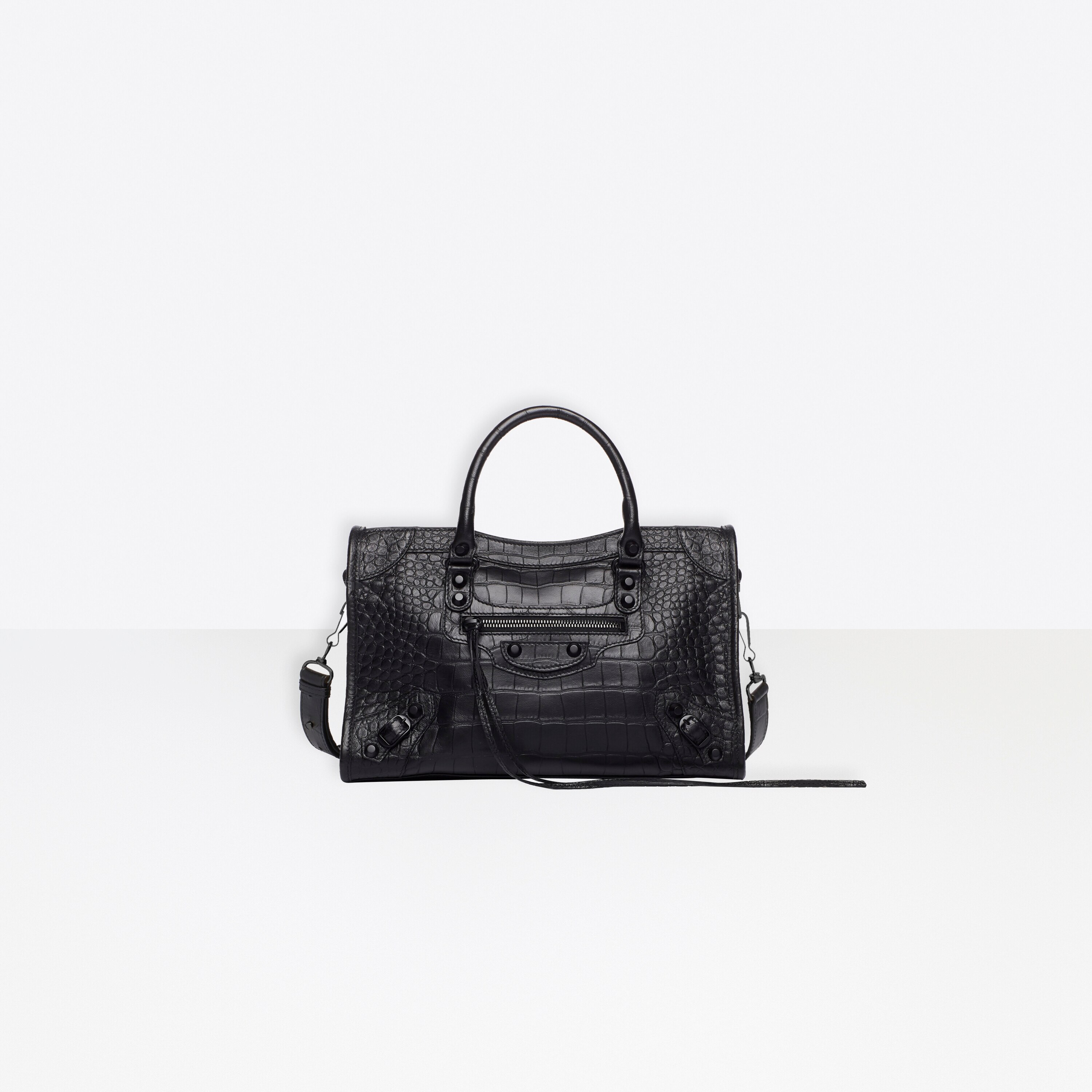 Balenciaga Classic Small City Black - Woman -Lambskin | Balenciaga