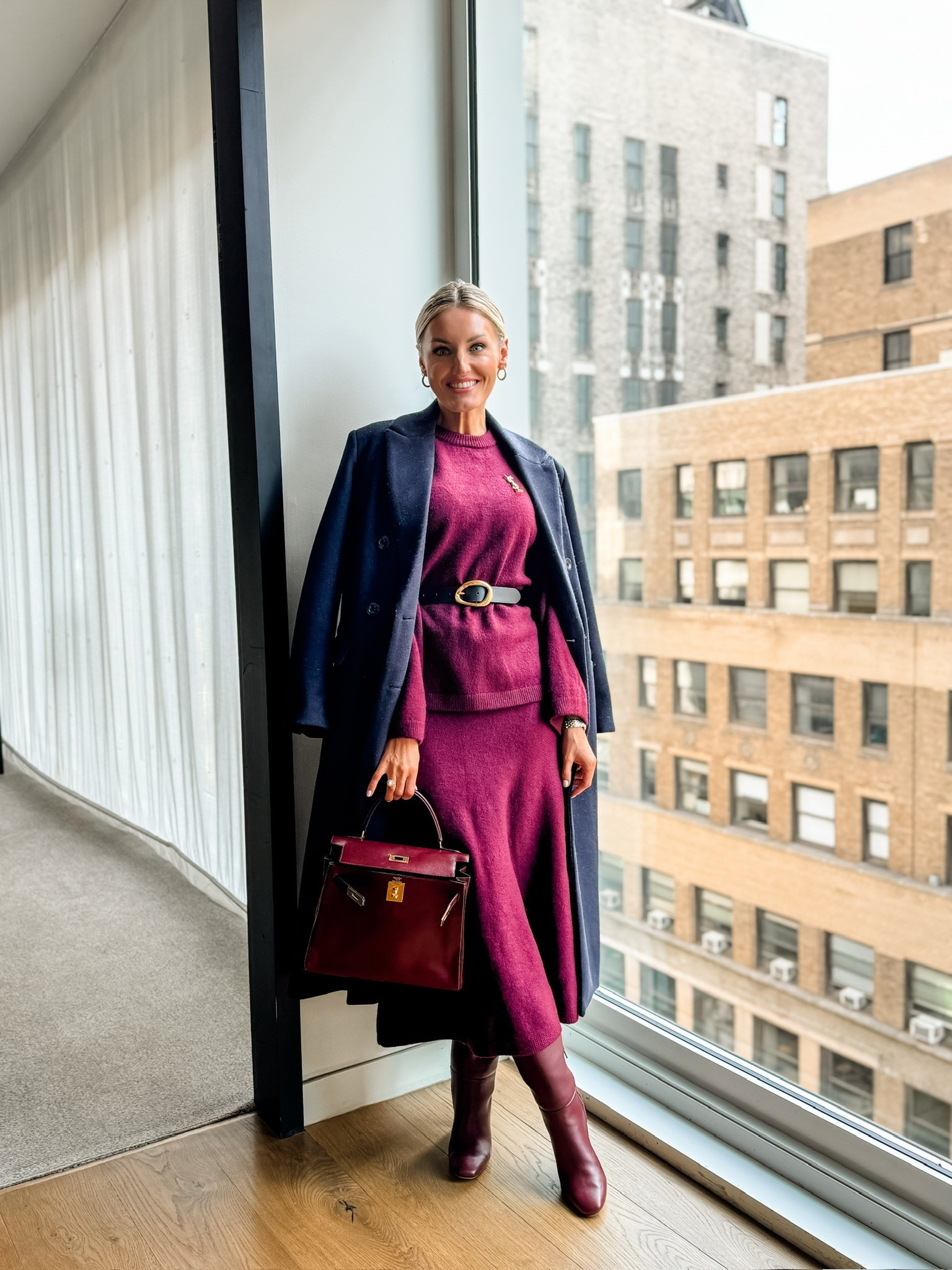 This outfit was just from a couple years ago! I still love burgundy so much!

Loverly Grey, New York fashion week, New York, burgundy, monochromatic outfit

#LTKNYFW #LTKSeasonal