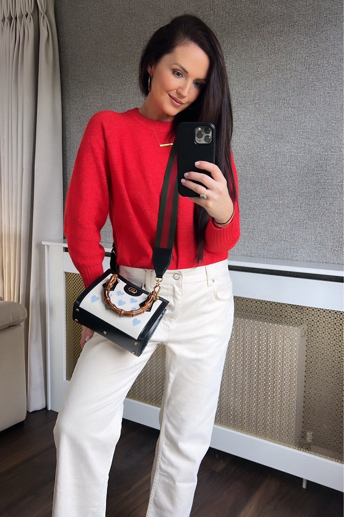 Red knits, knitwear, cream trousers, casual style 
Exact jeans are Zara! Code: 9863/041/712

#LTKworkwear #LTKfindsunder100 #LTKsalealert