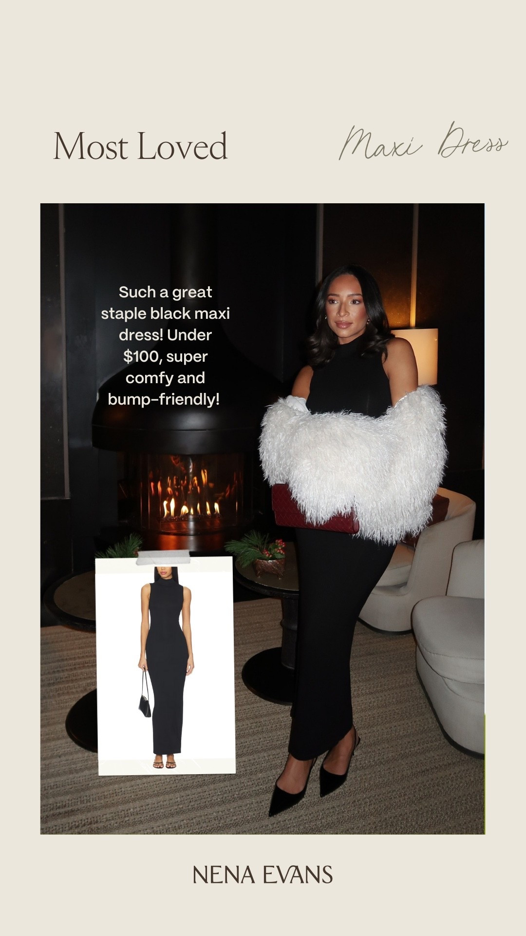 Your most loved last week 🥰 Wearing size S maxi dress and M faux fur coat 

Winter outfit 
Winter fashion
NYC outfit
Holiday party outfit
Holiday outfit 

#LTKSeasonal #LTKFindsUnder100 #LTKHoliday