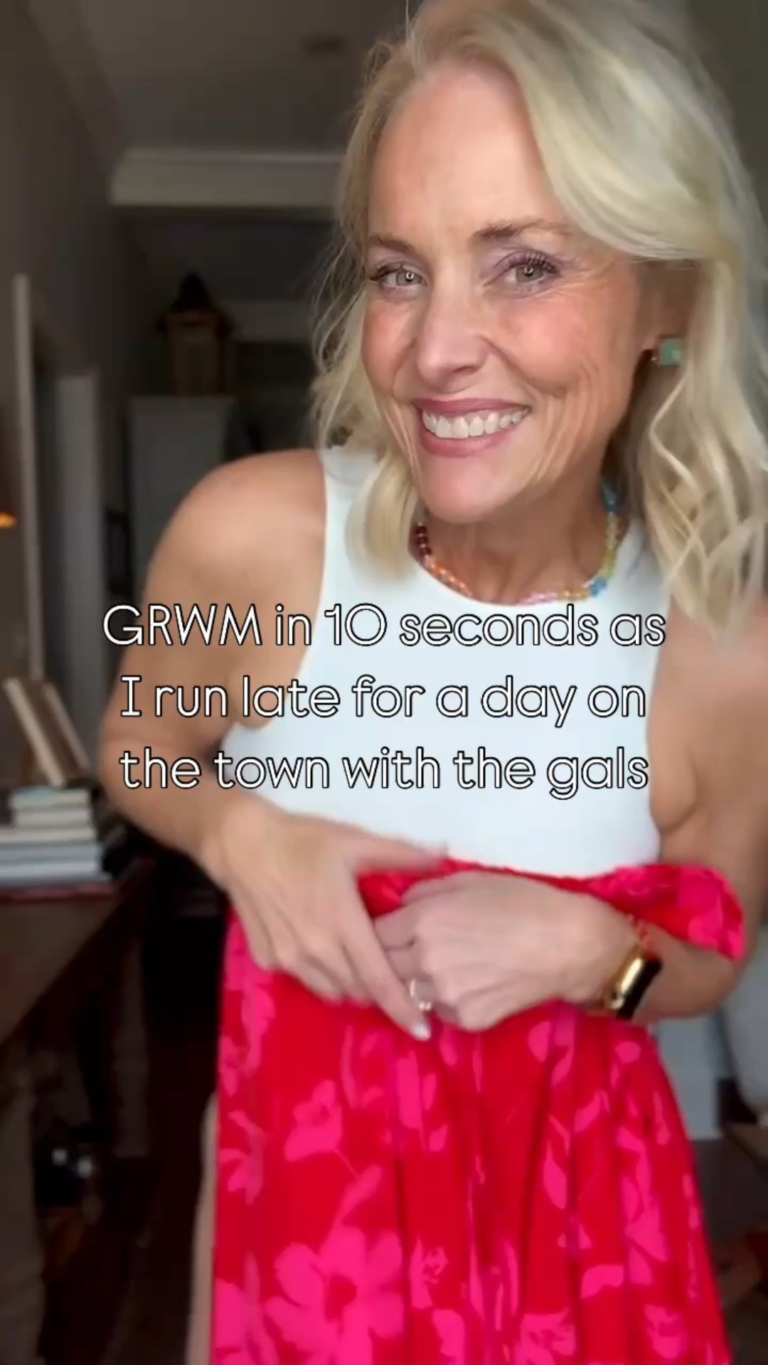 GRWM in 10 seconds for a fun day out with the gals. 

I’m pretending I’m on vacation in these flowy floral palazzo pants from Amazon. Comfy, cute, and bringing all the tropical vibes without ever leaving town. Just add a simple tank, sunnies, and you’re good to go!

#resort #vacation #amazon #amazonfashion #spring #ltkover40 #ltkwatchnow #midlifefashion #over40style #looksforless #budgetfriendlyfashion #laurenoggsgee #getyourcolonoscopy


#LTKMidsize #LTKFindsUnder50 #LTKOver40